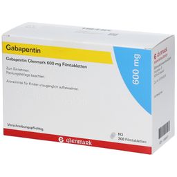Gabapentin Glenmark 600 mg