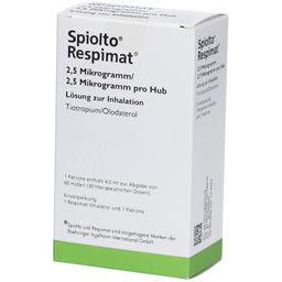 SPIOLTO Respimat 2,5 µg/2,5 µg pro Hub Inhal.-Lsg.