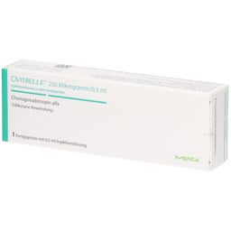 OVITRELLE 250 Mikrogramm/0,5ml Inj.-Lsg.i.e.F.-Sp.