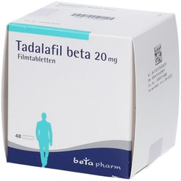 Tadalafil beta 20 mg