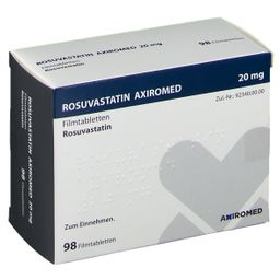 ROSUVASTATIN AXIROMED 20 mg
