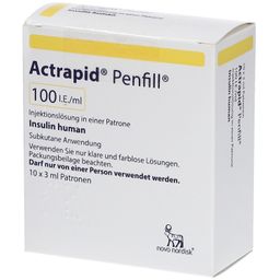 Actrapid® Penfill 100Ie/Ml