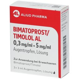 BIMATOPROST/Timolol AL 0,3 mg/ml + 5 mg/ml ATR