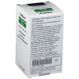 ODEFSEY 200 mg/25 mg/25 mg Filmtabletten