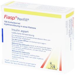 FIASP 100 E/ml Penfill Inj.-Lsg.in Patrone
