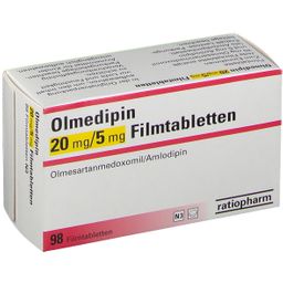 Olmedipin-ratiopharm® 20 mg/5 mg