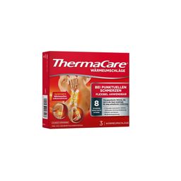 ThermaCare® bei punktuellen Schmerzen, kleines ThermaCare Wärmepflaster zur flexiblen Anwendung