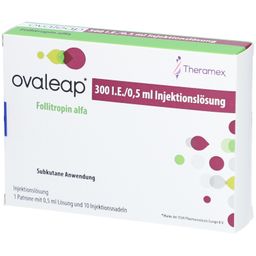 OVALEAP 300 I.E./0,5 ml Zyl.Amp.+ 10 Pen Inj.Nad.