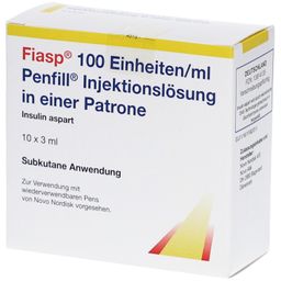 FIASP 100 E/ml Penfill Inj.-Lsg.in Patrone