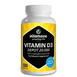 Vitamaze VITAMIN D3 20.000 I.E. Depot hochdosiert