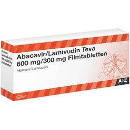 Abacavir/Lamivudin Teva 600 mg/300 mg