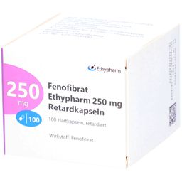 Fenofibrat Ethypharm 250 mg