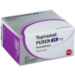 Topiramat PUREN 25 mg