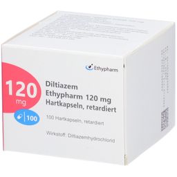 Diltiazem Ethypharm 120 mg