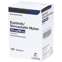 Ezetimib/Simvastatin Mylan 10 mg/40 mg