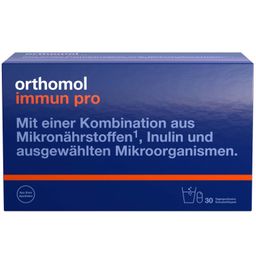 Orthomol Immun pro - für eine intakte Darmflora - Inulin, Mikronährstoffe und ausgewählte Mikroorganismen - Granulat/Kapseln