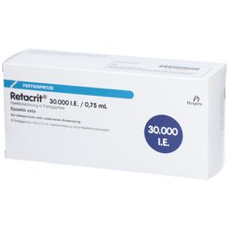 RETACRIT 30.000 I.E./0,75 ml Inj.-L.i.e.Fertigspr.