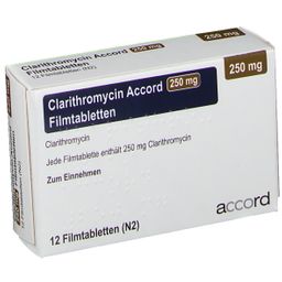 Clarithromycin Acc 250Mg