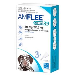 Amflee® combo 268 mg/241,2 mg für große Hunde