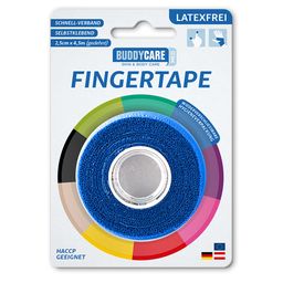 BUDDYCARE® MED Fingertape BLAU 2,5 cm x 4,5m Latexfrei
