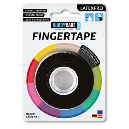 BUDDYCARE® MED Fingertape SCHWARZ 2,5cmx4,5m Latexfrei