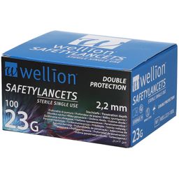 Wellion® Safetylancets steril 2,2 mm 23 G