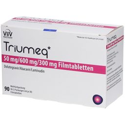 TRIUMEQ 50 mg/600 mg/300 mg Filmtabletten