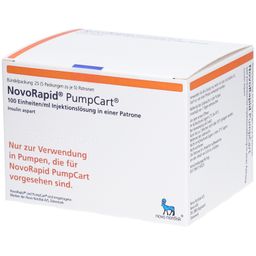 NOVORAPID PumpCart 100 E/ml Inj.-Lsg.i.e.Patrone