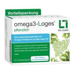 omega3-Loges pflanzlich – Omega-3 Kapseln vegan