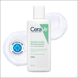 CeraVe Schäumendes Reinigungsgel: pflegender Reinigungsschaum für normale bis fettige Haut