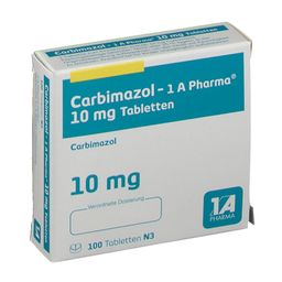 Carbimazol 1A Pharma® 10Mg