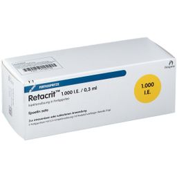Retacrit™ 1.000 I.E./0,3 ml