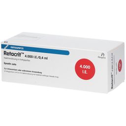 Retacrit™ 4.000 I.E./0,4 ml