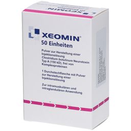 Xeomin 50 LD50 Einheiten