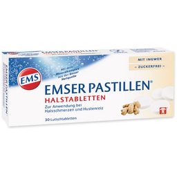 EMSER PASTILLEN® Halstabletten mit Ingwer zuckerfrei