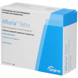 Afluria® Tetra 2021/2022 Inj.-Susp.F-Spr.m.Kanüle