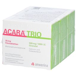 ACARA® 35 mg TRIO 500 mg/1000 I.E