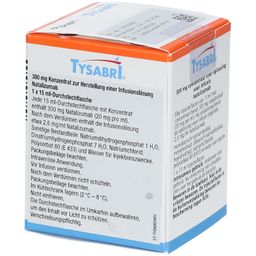 TYSABRI 300 mg 20 mg/ml Konz.z.Herst.e.Inf.-Lsg.
