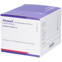 AVONEX 30 µg/0,5 ml Luer Lock Inj.Lsg.i.e.Fert.-S.
