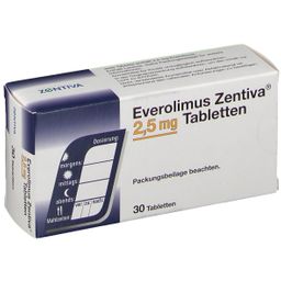 Everolimus Zentiva 2,5 mg