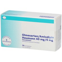 OLMESARTAN/Amlodipin Heumann 40 mg/5 mg Filmtabl.