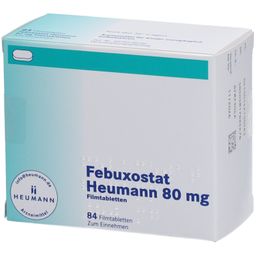Febuxostat Heumann 80 mg