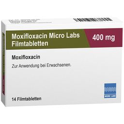 MOXIFLOXACIN Micro Labs 400 mg Filmtabletten