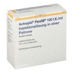 Actrapid® Penfill100I.E./Ml