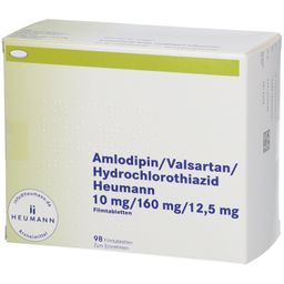 Amlodipin/Valsartan/HCT Heumann 10/160/12,5 mg