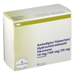 Amlodipin/Valsartan/HCT Heumann 10/160/25 mg
