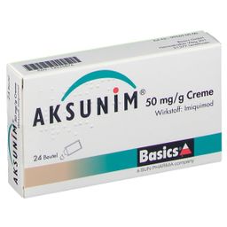 AKSUNIM® 50 mg/g Creme