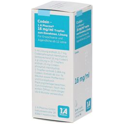 Codein 1A Pharma® 16Mg/Ml