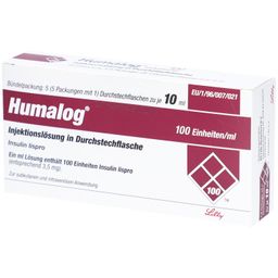 HUMALOG 100 E/ml Injektionslösung Dsfl.