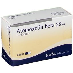 Atomoxetin beta 25 mg